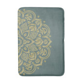 Tapis De Bain Golden Mandala - Bathmat (Devant (Vertical))