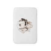 Tapis De Bain Golden Retriever 2 (Devant (Vertical))