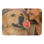 Tapis de bain Golden Retriever – Art pour animaux (Devant)