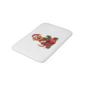 Tapis De Bain Golden Retriever Gift Wrap (Angle)