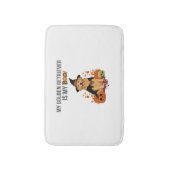 Tapis De Bain Golden Retriever Halloween Chien Mon Golden Retrie (Devant (Vertical))