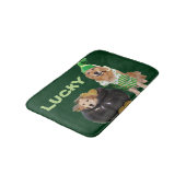 Tapis De Bain Golden Retriever Lucky Pot or (Angle)