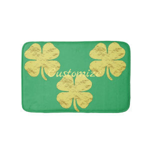 Tapis De Bain Golden Shamrocks Thunder_Cove