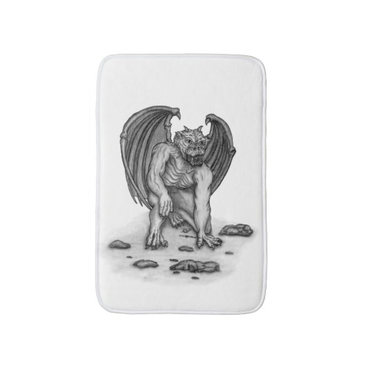 Tapis De Bain Golem Gargoyle (Devant (Vertical))
