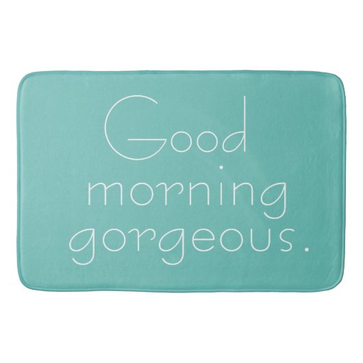 Tapis De Bain Good Morning Gorgee (Devant)