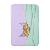 Tapis De Bain Good Morning Orange Cat Funny (Devant (Vertical))