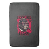 Tapis De Bain Gorilla Boss Lessons Learn Bath Mat (devant Vertical)