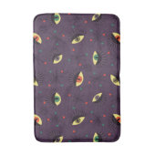 Tapis De Bain Goth Eyes Witchy Purple Motif occult (Devant (Vertical))