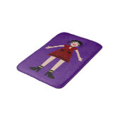 Tapis De Bain Gothique Halloween Vampire Lady (Angle)