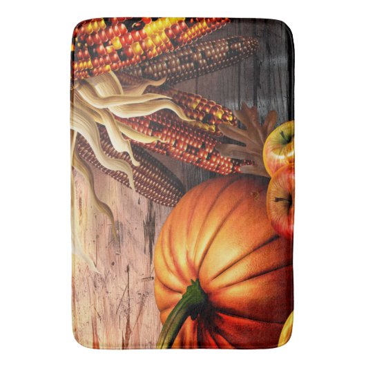 Tapis De Bain grâce-citrouille (devant Vertical)