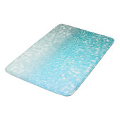 Tapis De Bain Gradient bleu de parties scintillantes d'été de (Angle)