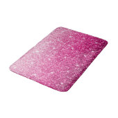 Tapis De Bain Gradient rose brillant (Angle)