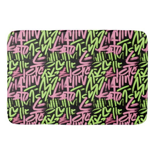 Tapis De Bain Graffiti (Devant)