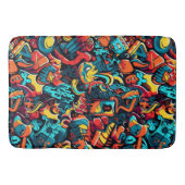 Tapis De Bain Graffiti Art Bath Mat (Devant)