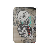 Tapis De Bain Graffiti hors de l'ordre (Devant (Vertical))