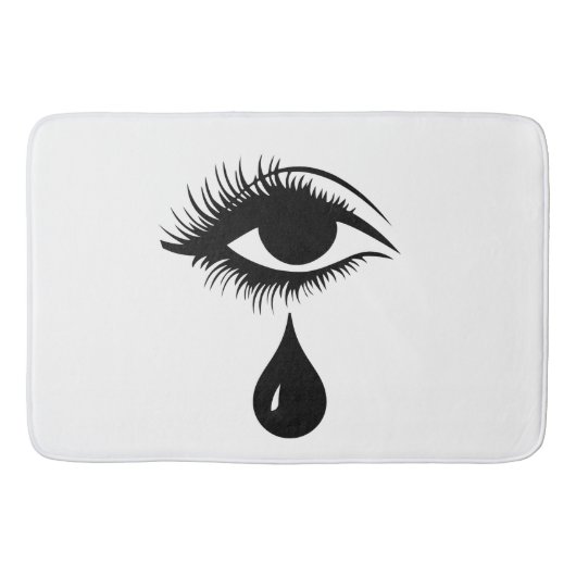 Tapis De Bain Graffiti Pleurant (Devant)