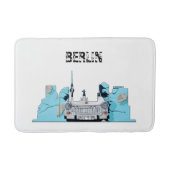 Tapis De Bain Graffiti Skyline de Berlin (Devant)