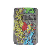 Tapis De Bain Graffiti Superbunny (Devant (Vertical))