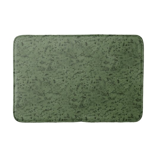 Tapis De Bain Grain en bois de regard de liège de vert sauge (Devant)