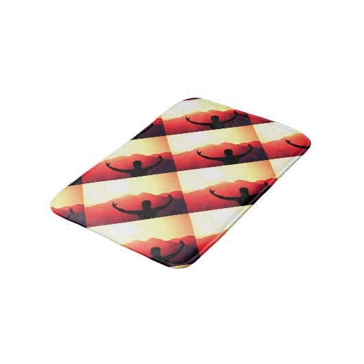 Tapis De Bain graisse du soleil (Angle)