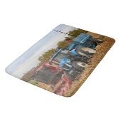Tapis De Bain Grand bleu (Angle)
