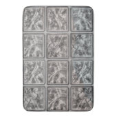 Tapis De Bain Grand bloc de verre absorbant (devant Vertical)