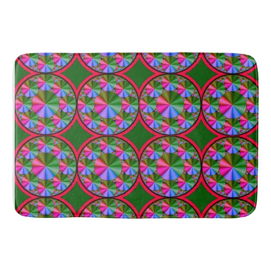 Tapis de bain grand format à design numérique colo (Devant)