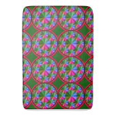 Tapis de bain grand format à design numérique colo (devant Vertical)