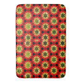 Tapis de bain grand format vibrant à motif numériq (devant Vertical)