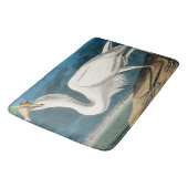 Tapis De Bain Grand héron blanc, 1835, Les oiseaux d'Amérique (Angle)