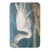 Tapis De Bain Grand héron blanc, 1835, Les oiseaux d'Amérique (devant Vertical)