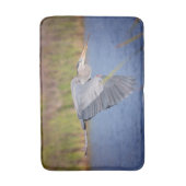 Tapis De Bain Grand Héron bleu en vol (Devant (Vertical))