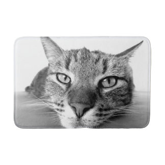 Tapis De Bain Grand visage Chat