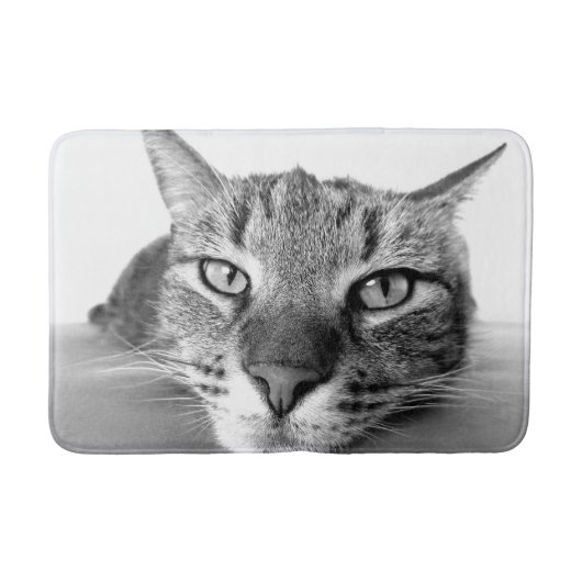 Tapis De Bain Grand visage Chat (Devant)