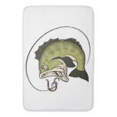Tapis De Bain Grande bouche de bass (devant Vertical)