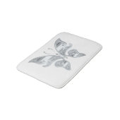 Tapis De Bain grande conception de papillon (Angle)