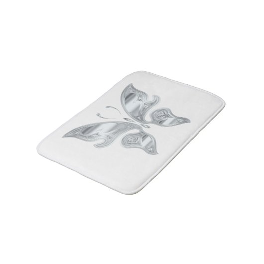 Tapis De Bain grande conception de papillon (Angle)