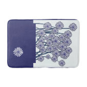 Tapis De Bain Grande Fleur Bleue (Devant)