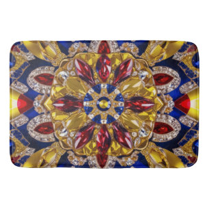 Tapis De Bain Grande natte de bain avec Colombie Couleurs