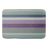 Tapis De Bain Grandes Abstraites violettes, bleues et vertes (Devant)