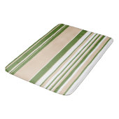Tapis De Bain Grandes complexes - Blanc, Sable et Vert Palme (Angle)