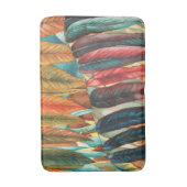 Tapis De Bain grandes feuilles d'automne conceptuelles aux coule (Devant (Vertical))