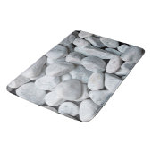 Tapis De Bain Grandes pierres blanches (Angle)