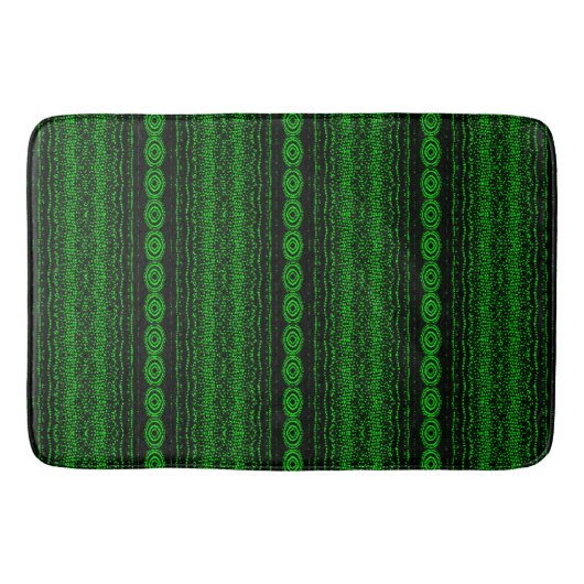 Tapis De Bain Grandes vertes de chaux (Devant)