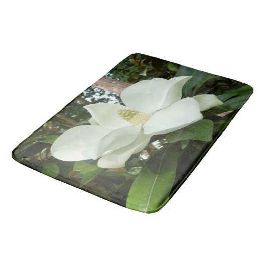 Tapis de bain grandiflora de magnolia (Angle)