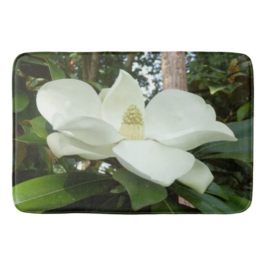 Tapis de bain grandiflora de magnolia (Devant)