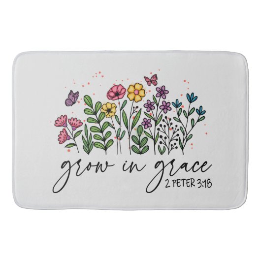 Tapis De Bain Grandir en grâce (Devant)