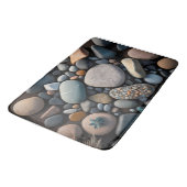 Tapis De Bain Graphique 3D River Rocks (Angle)