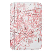 Tapis De Bain Graphique aéronautique (devant Vertical)