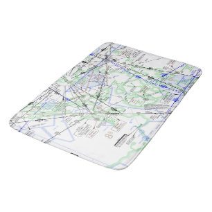 Tapis De Bain Graphique aéronautique